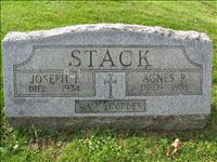 Stack, Joseph F. and Agnes R. and Lourdes, Mary
